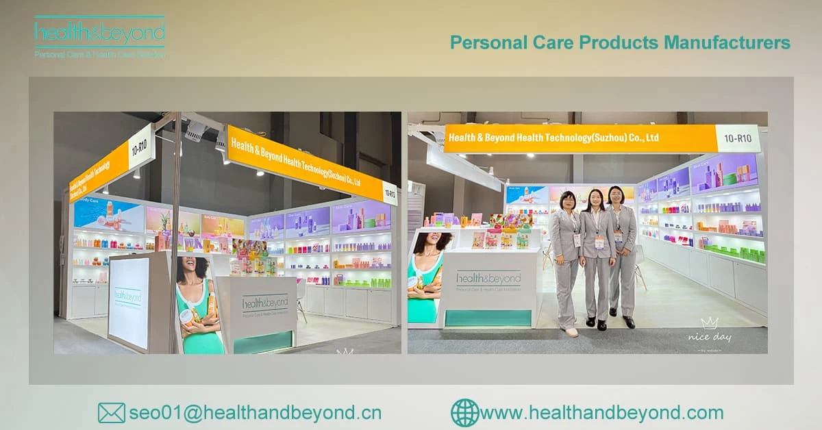 Health&beyond henkilökohtaisen hygienian tuotteet Cosmoprof Asia 2024 -messuilla