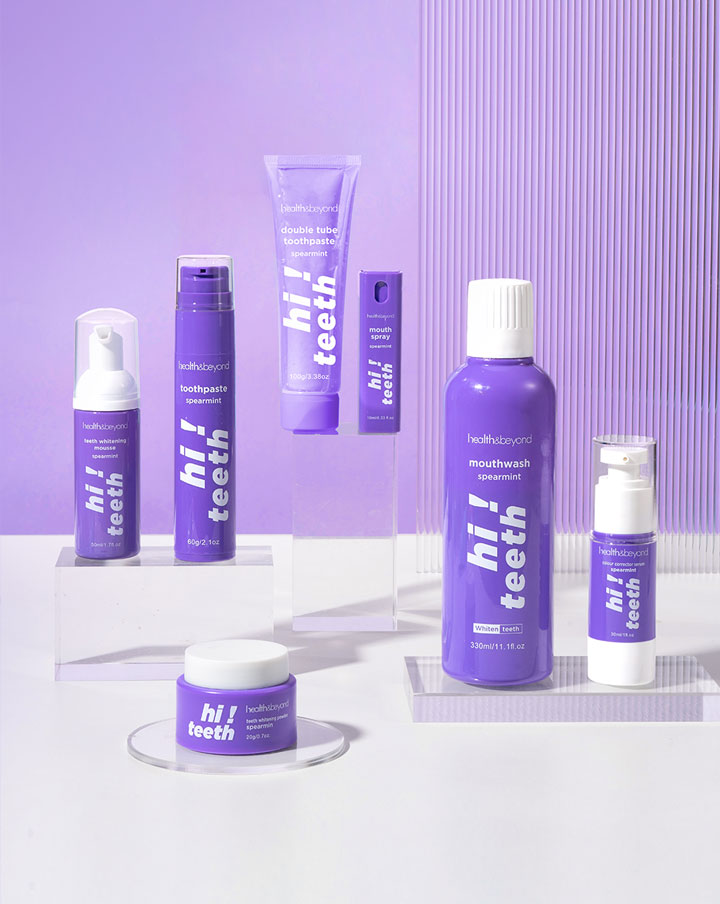 hampaiden valkaisuun tarkoitettu suuvesi