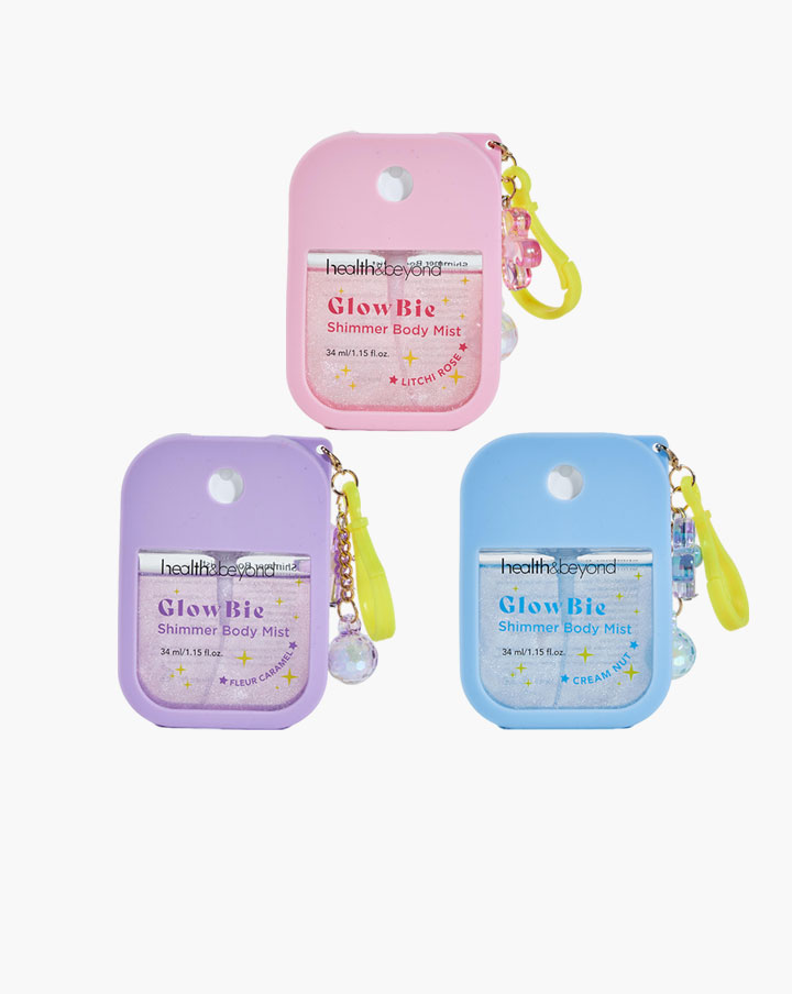 Shimmer Body Mist -vartalosuihke, oma tuotemerkki