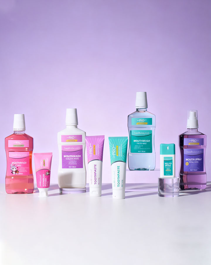 Viileä minttuinen suuvesi