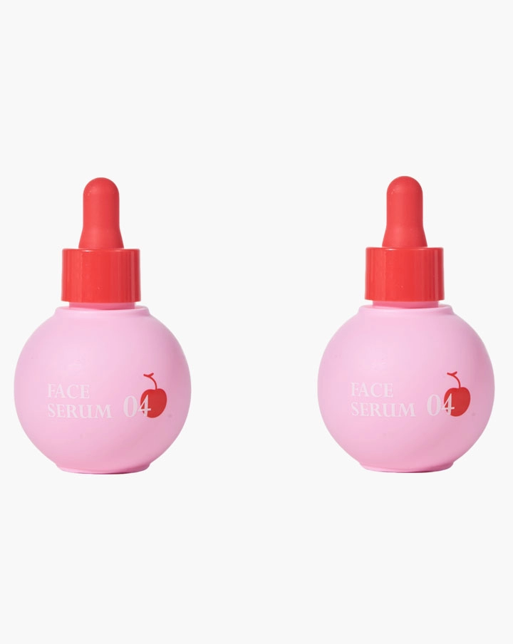 Kirsikanvärinen kirkastava korjausseerumi