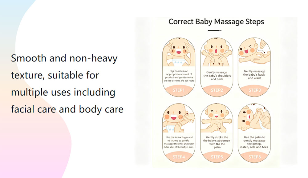 vauvan hierontaöljy baby massage oil